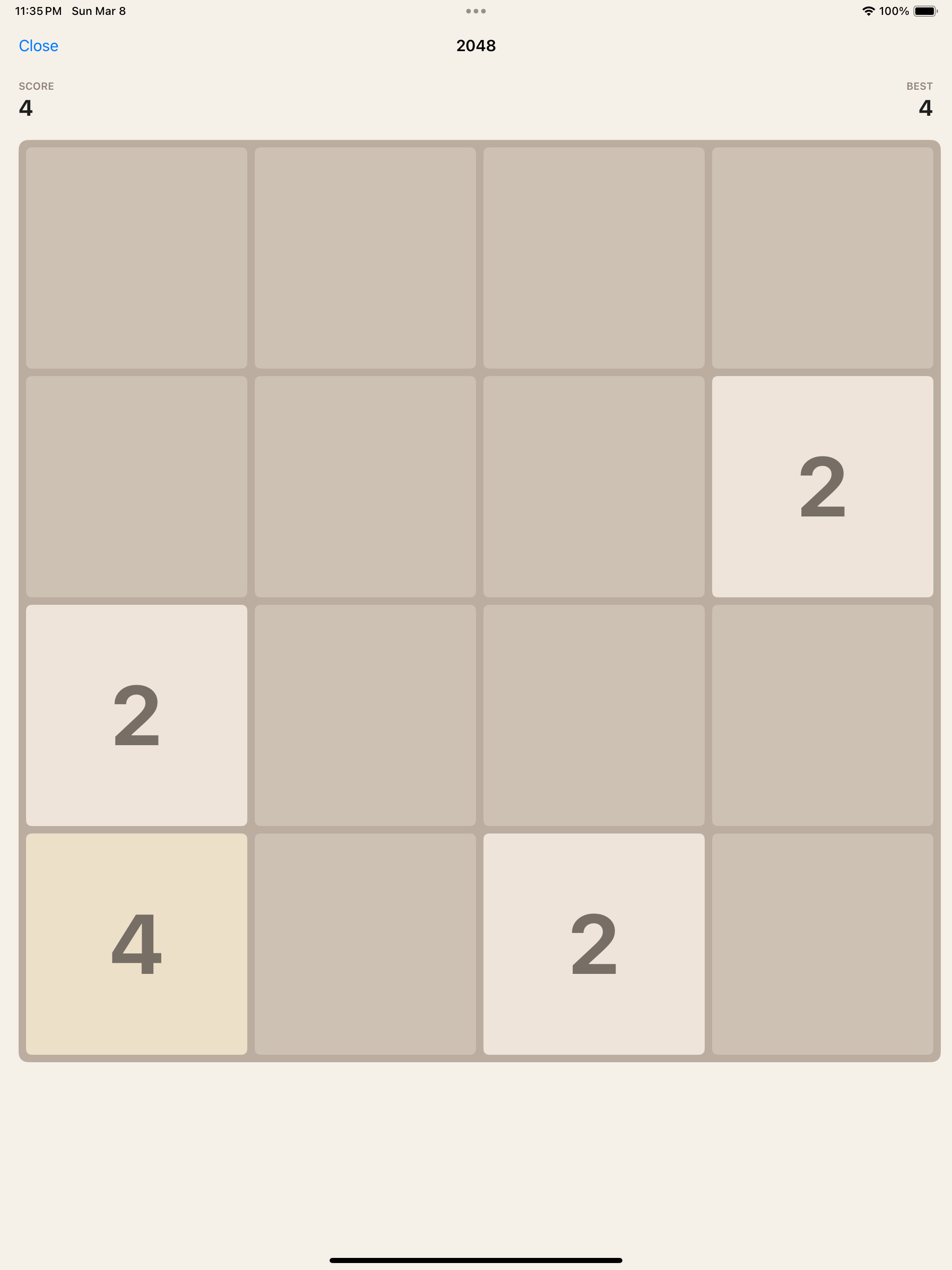 2048 — iPad